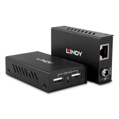 Lindy 100m 2 Port USB 2.0 Cat. 6 (43408)